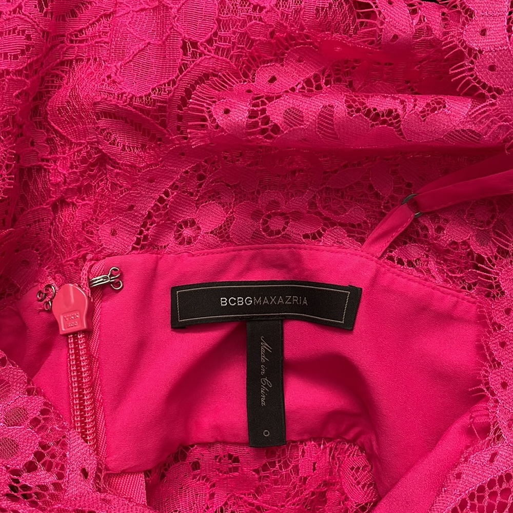 BCBG MaxAzria Lace Minidress - Picture 2 of 3